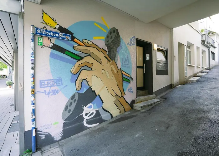 Koe27 - Modernes City-apartment, Bis Zu 6 Gaeste * Siegen